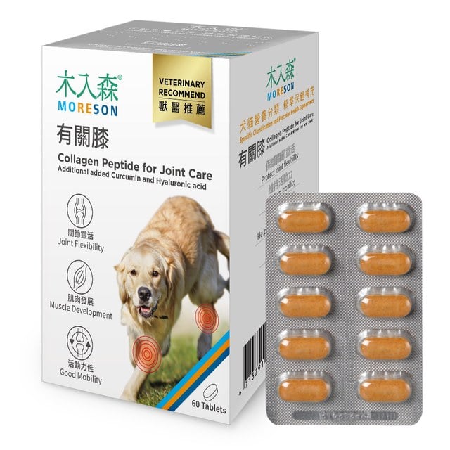 木入森 犬寶有關膝 60顆｜狗狗關節保健食品