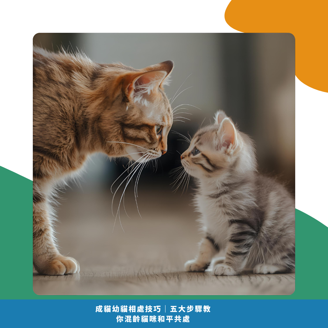 成貓幼貓相處的 5 個黃金步驟