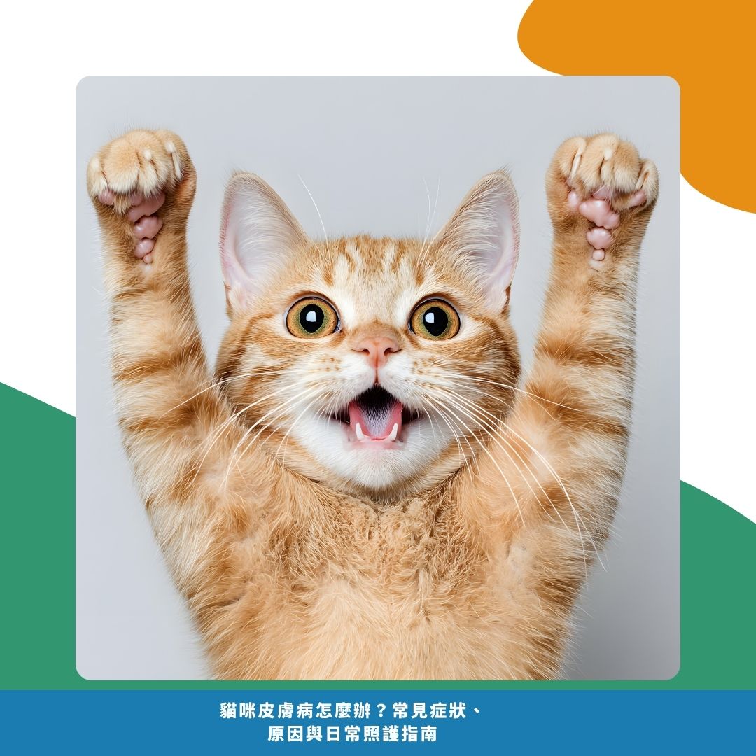 貓咪皮膚病的常見原因
