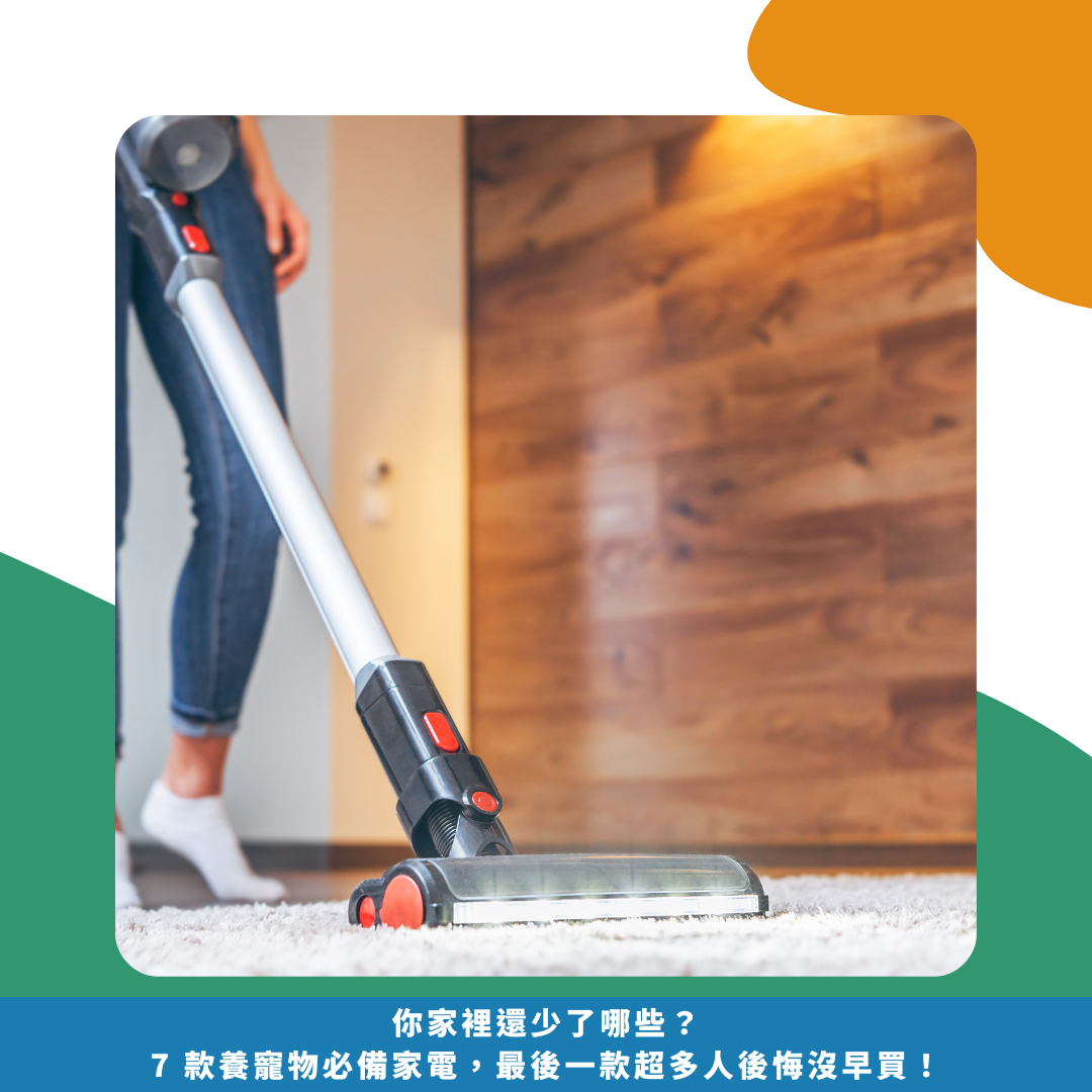 你家裡還少了哪些？7 款養寵物必備家電，最後一款超多人後悔沒早買！