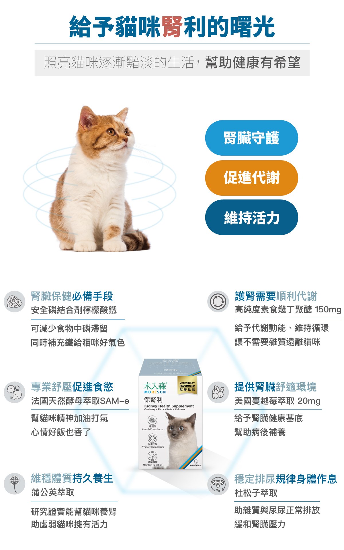 木入森 貓咪保腎利｜貓咪腎臟保健食品_6
