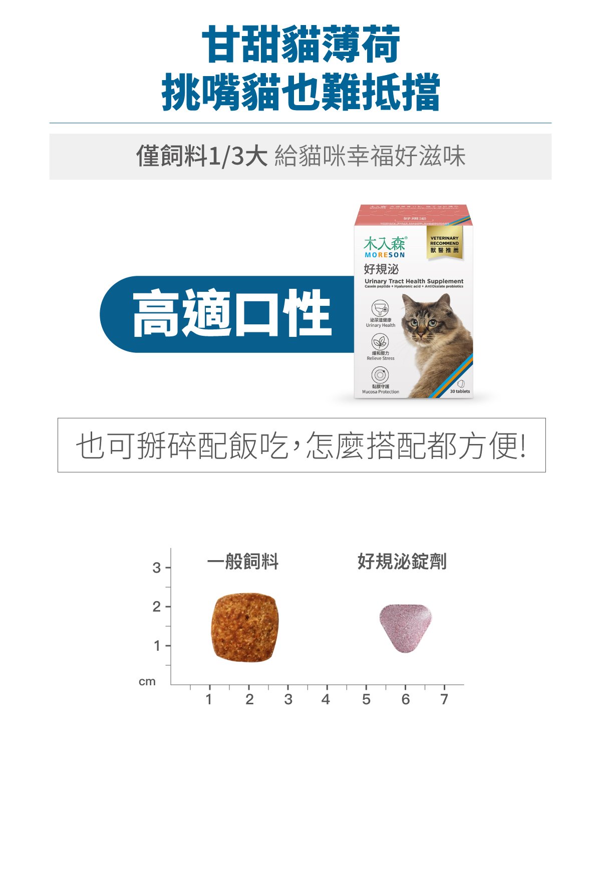 木入森 貓咪好規泌｜貓咪泌尿道保健食品｜粉紅貓薄荷錠_8